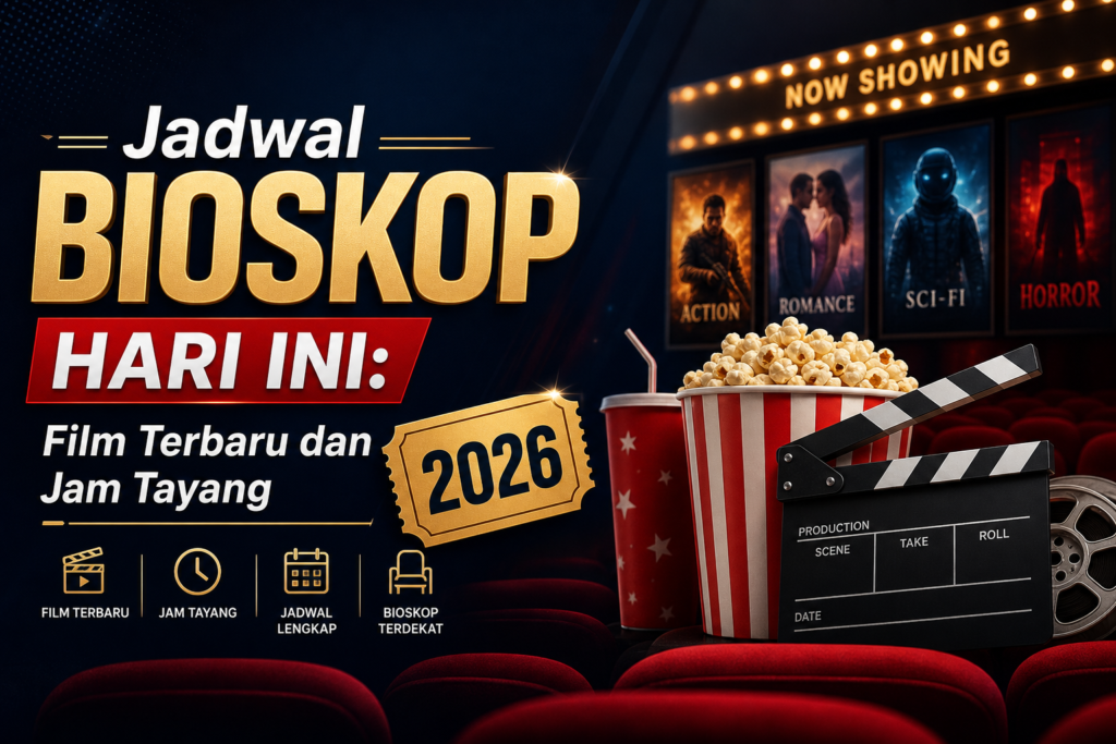 bioskop - Jadwal Bioskop Hari Ini: Film Terbaru dan Jam Tayang 2026