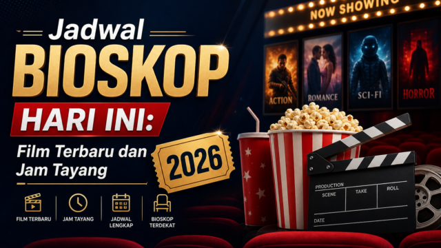 bioskop - Jadwal Bioskop Hari Ini: Film Terbaru dan Jam Tayang 2026