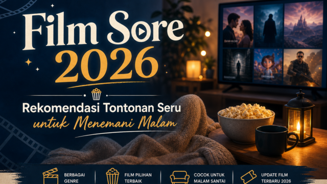 film - Film Sore 2026: Rekomendasi Tontonan Seru untuk Menemani Malam
