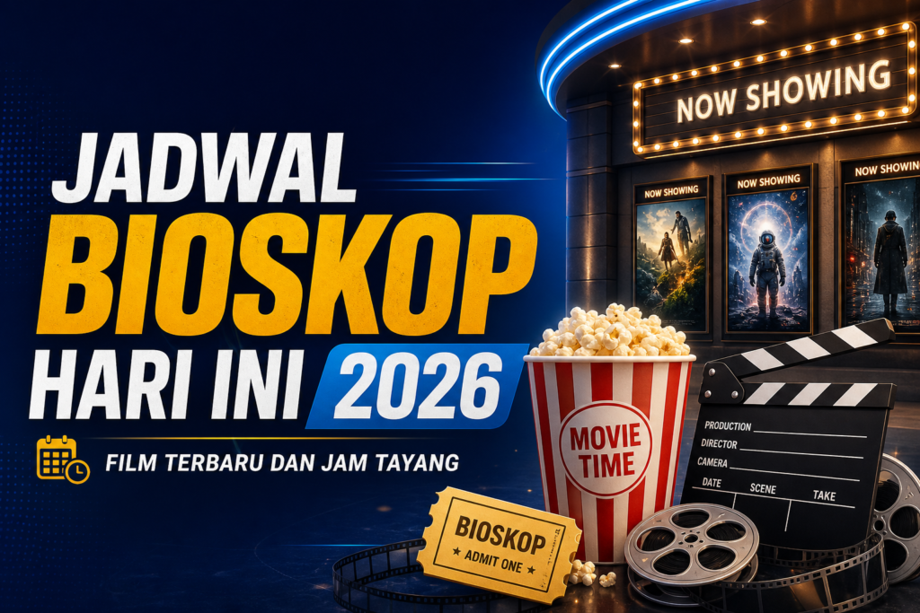 jadwal - Jadwal Bioskop Hari Ini 2026: Film Terbaru dan Jam Tayang