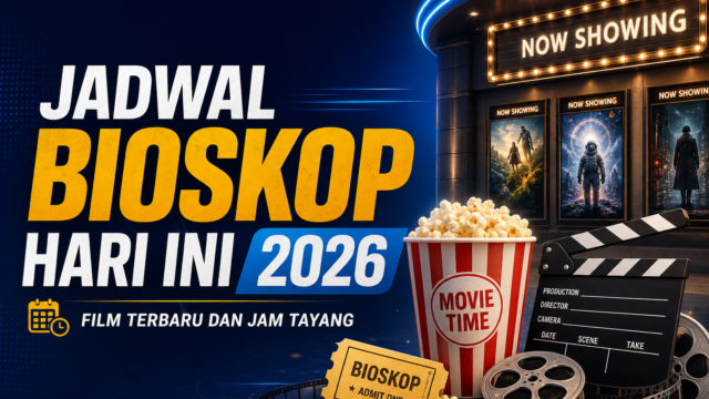 jadwal - Jadwal Bioskop Hari Ini 2026: Film Terbaru dan Jam Tayang