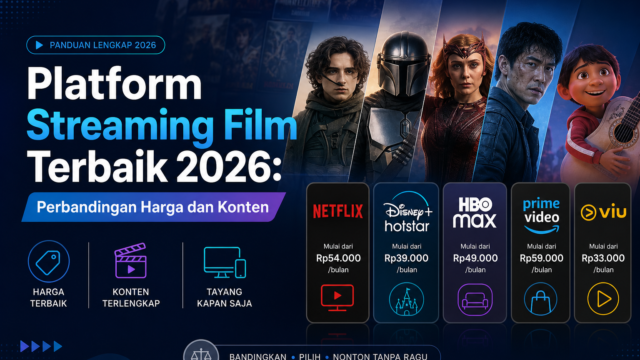streaming - Platform Streaming Film Terbaik 2026: Perbandingan Harga dan Konten