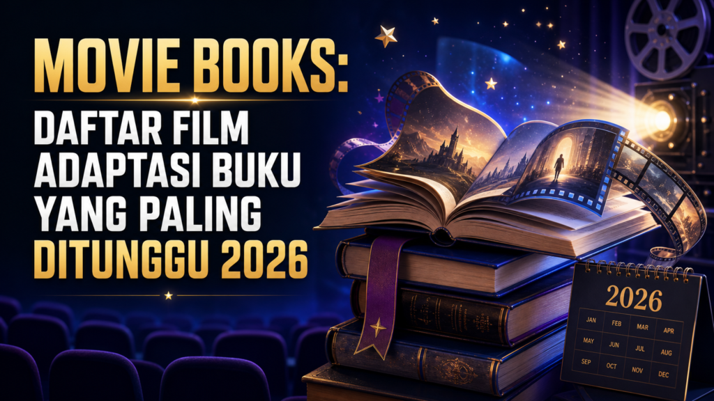 adaptasi - Movie Books: Daftar Film Adaptasi Buku yang Paling Ditunggu 2026