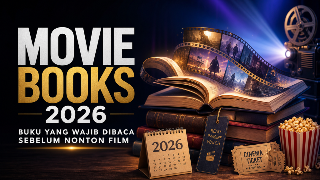 books - Movie Books 2026: Buku yang Wajib Dibaca Sebelum Nonton Film