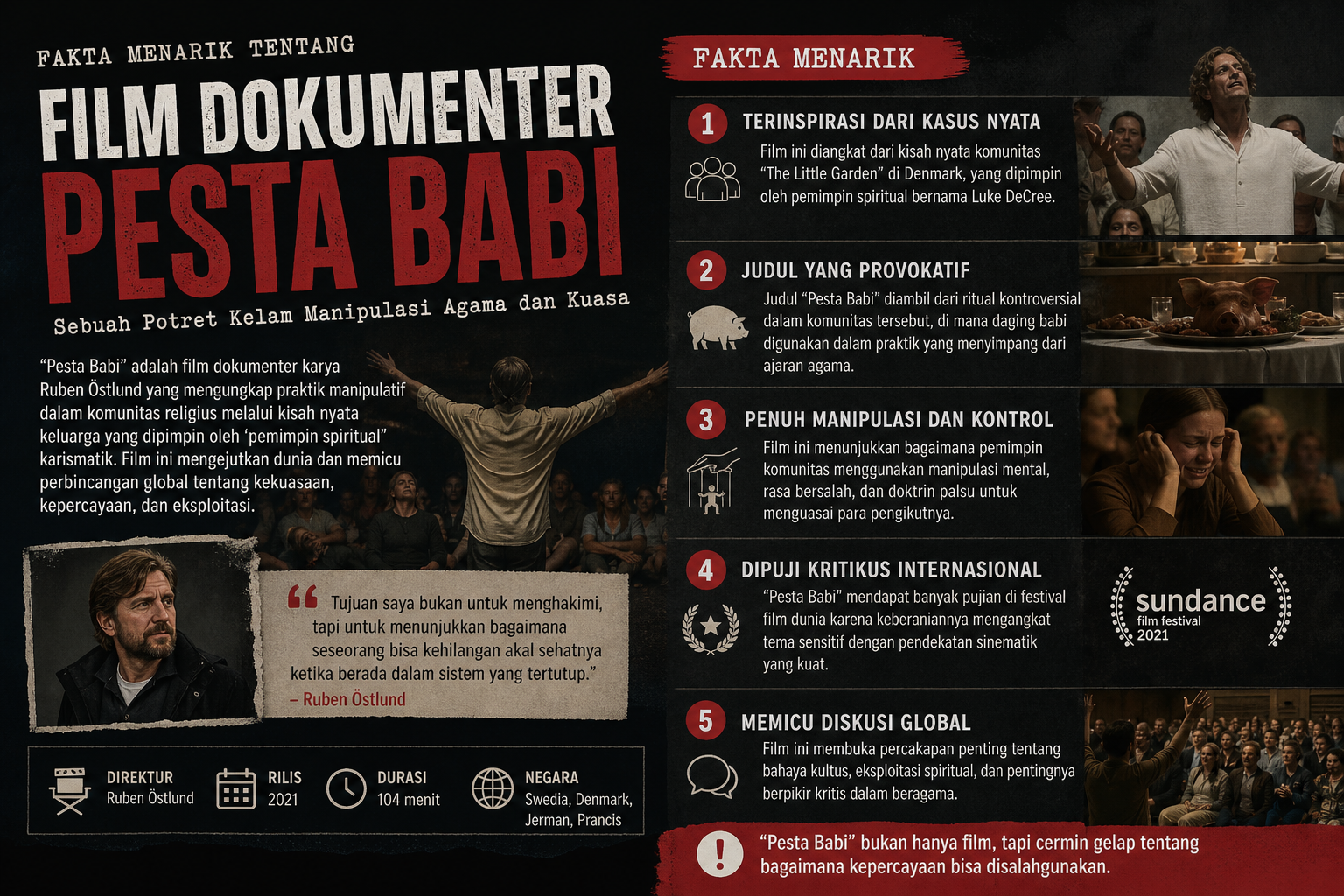 Fakta Menarik tentang Film Dokumenter Pesta Babi - pesta