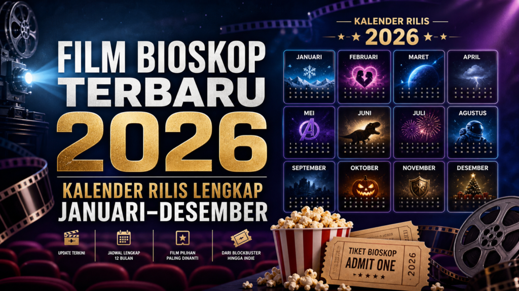 film - Film Bioskop Terbaru 2026: Kalender Rilis Lengkap Januari-Desember