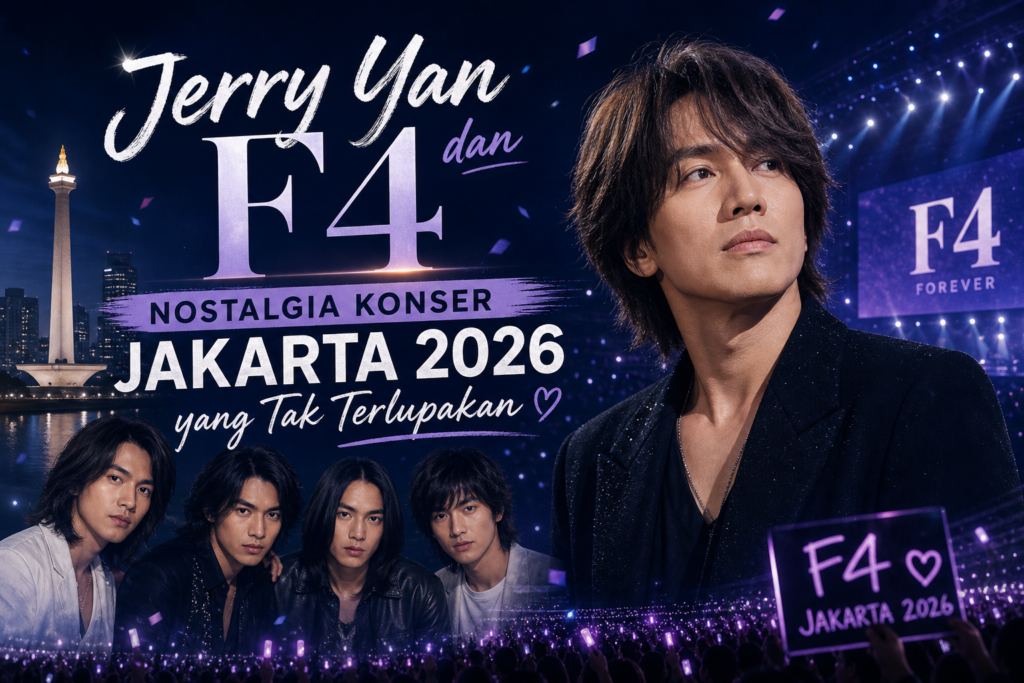 jerry - Jerry Yan dan F4: Nostalgia Konser Jakarta 2026 yang Tak Terlupakan