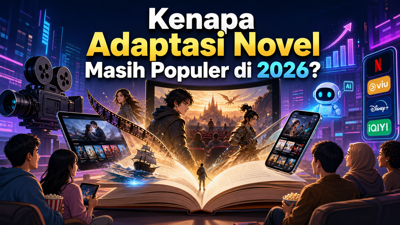Kenapa Adaptasi Novel Masih Populer di 2026? - movie