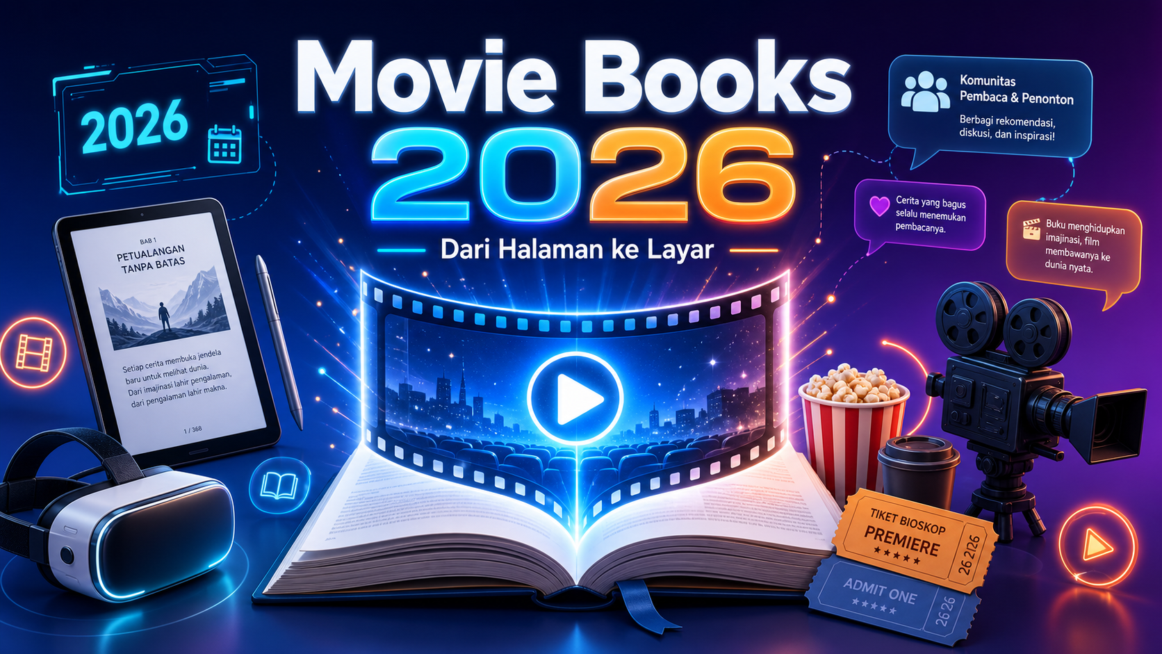 Kenapa Movie Books Makin Relevan di 2026? - books