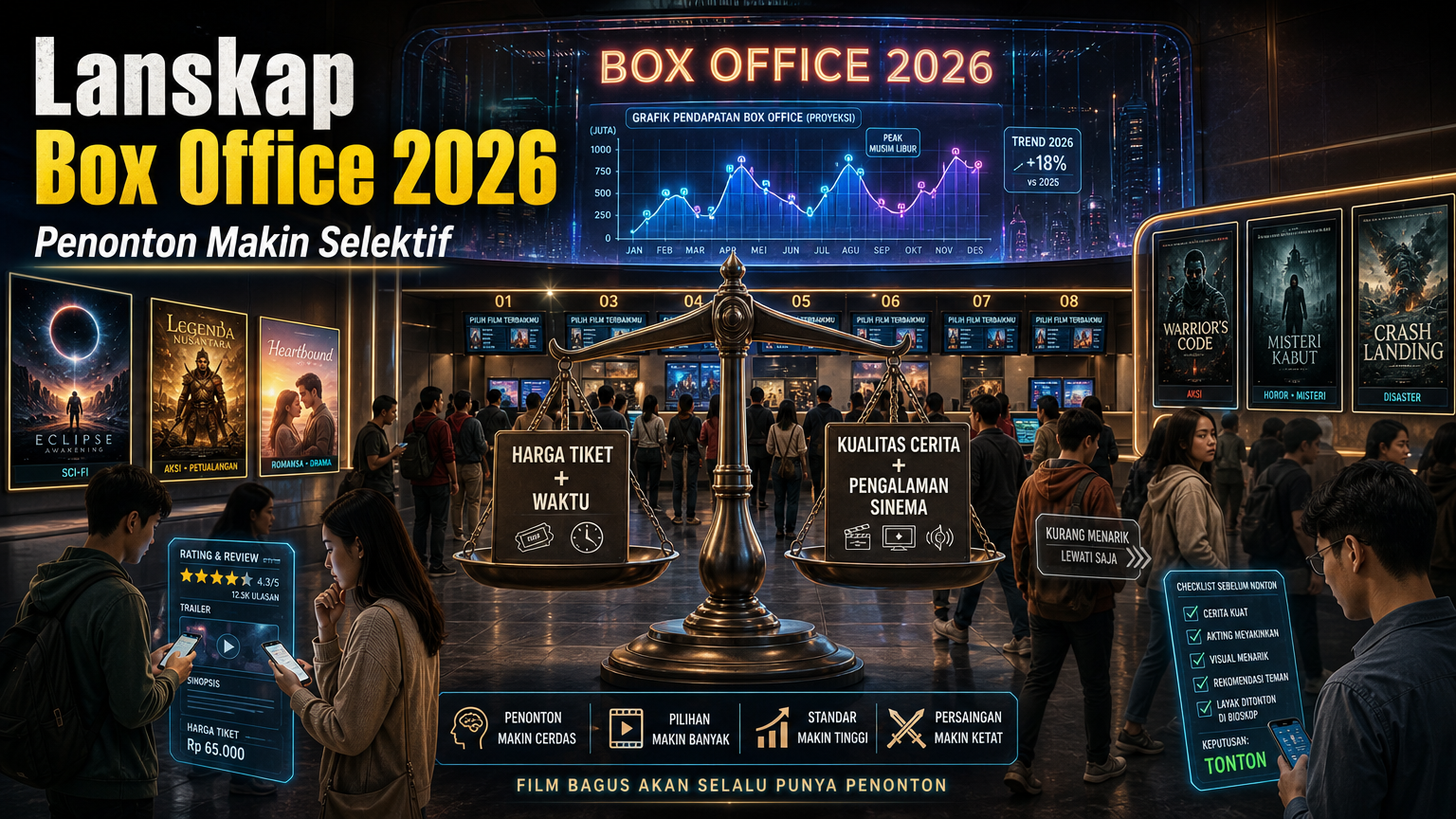 Lanskap Box Office 2026: Penonton Makin Selektif - movie