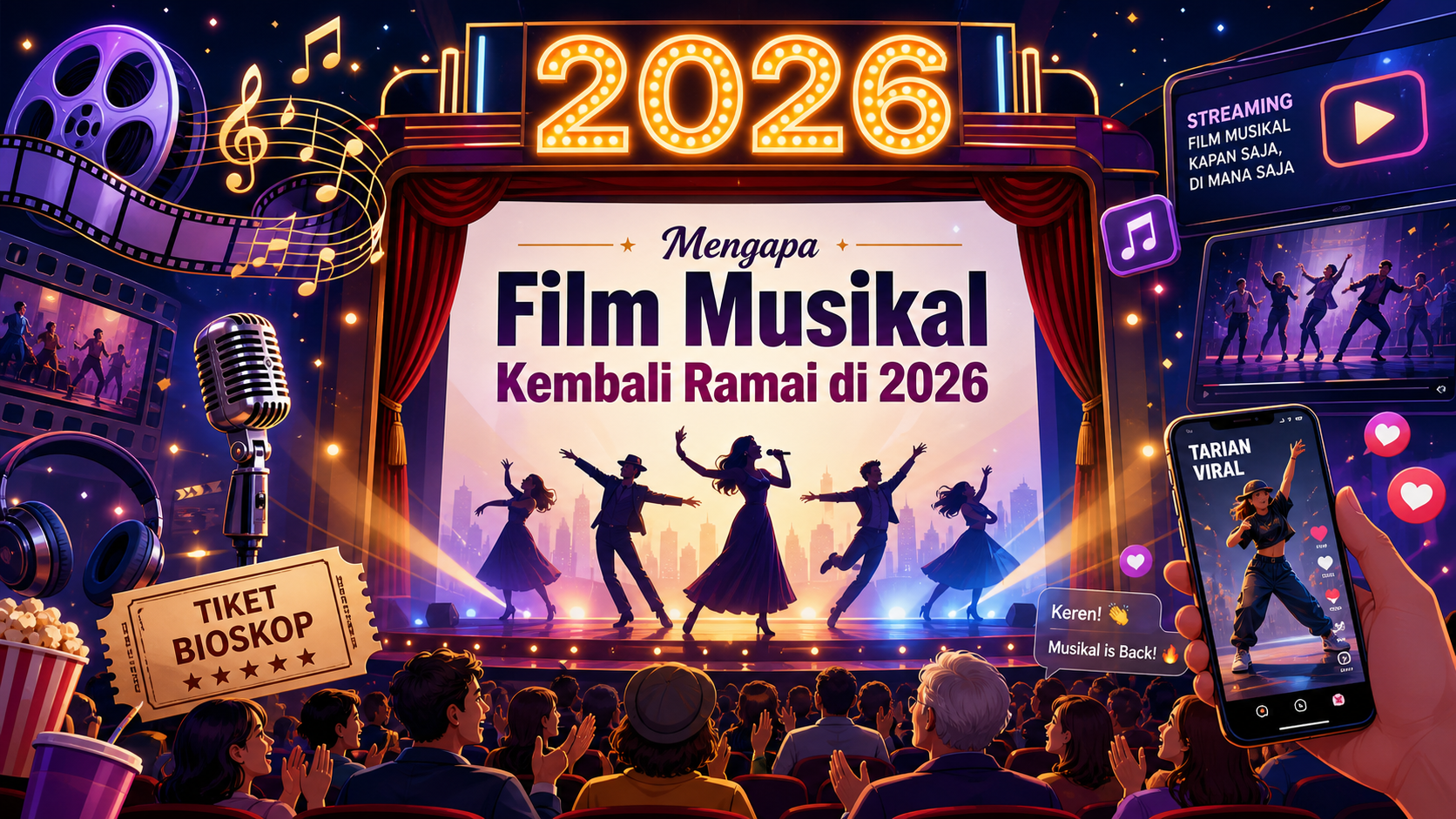 Mengapa Film Musikal Kembali Ramai di 2026 - musikal