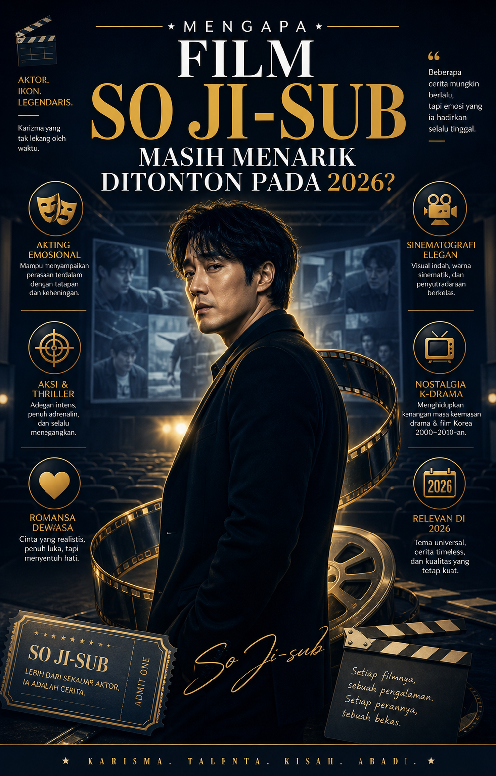 Mengapa Film So Ji-sub Masih Menarik Ditonton pada 2026? - sojisub
