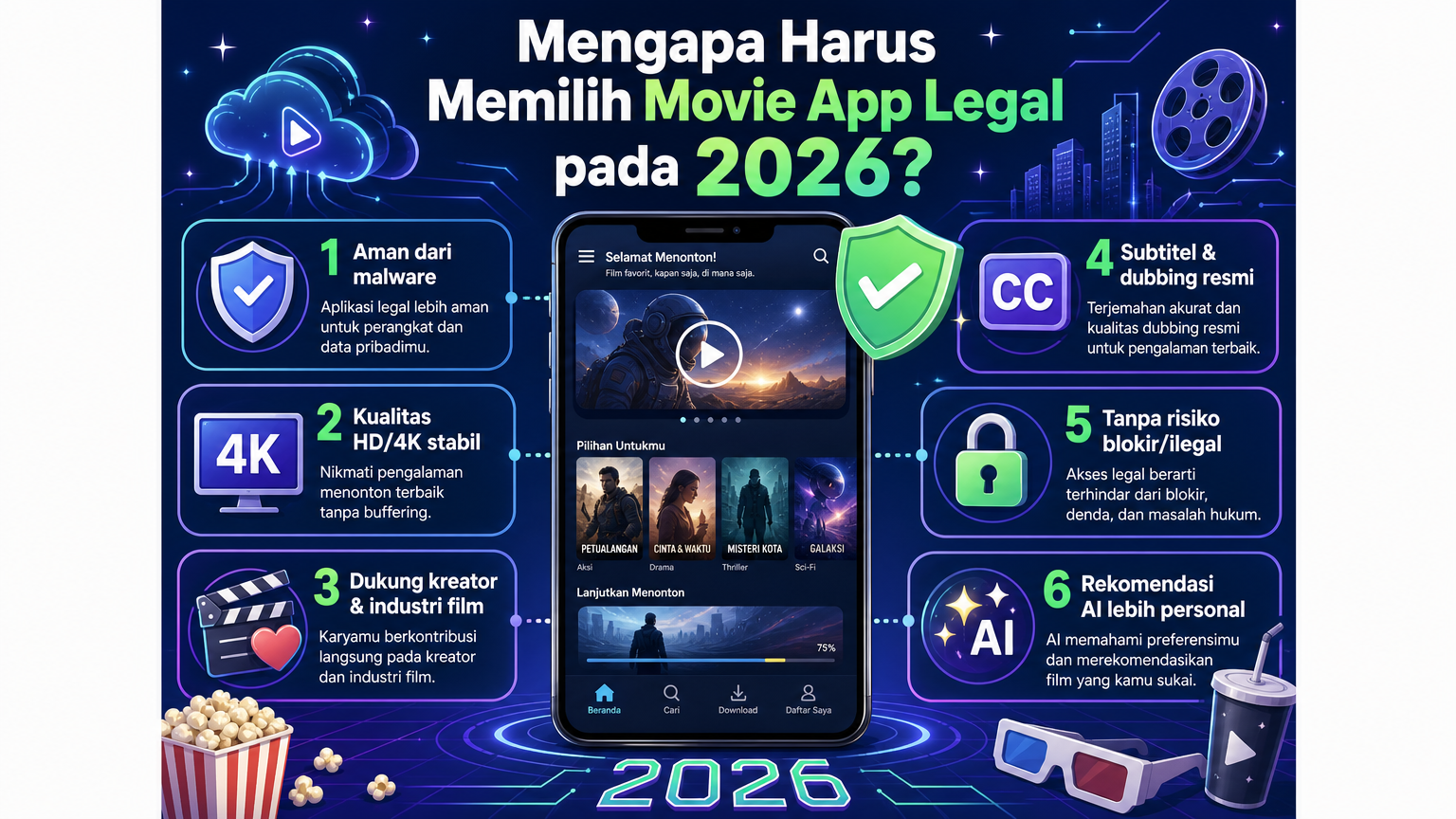 Mengapa Harus Memilih Movie App Legal pada 2026? - movie
