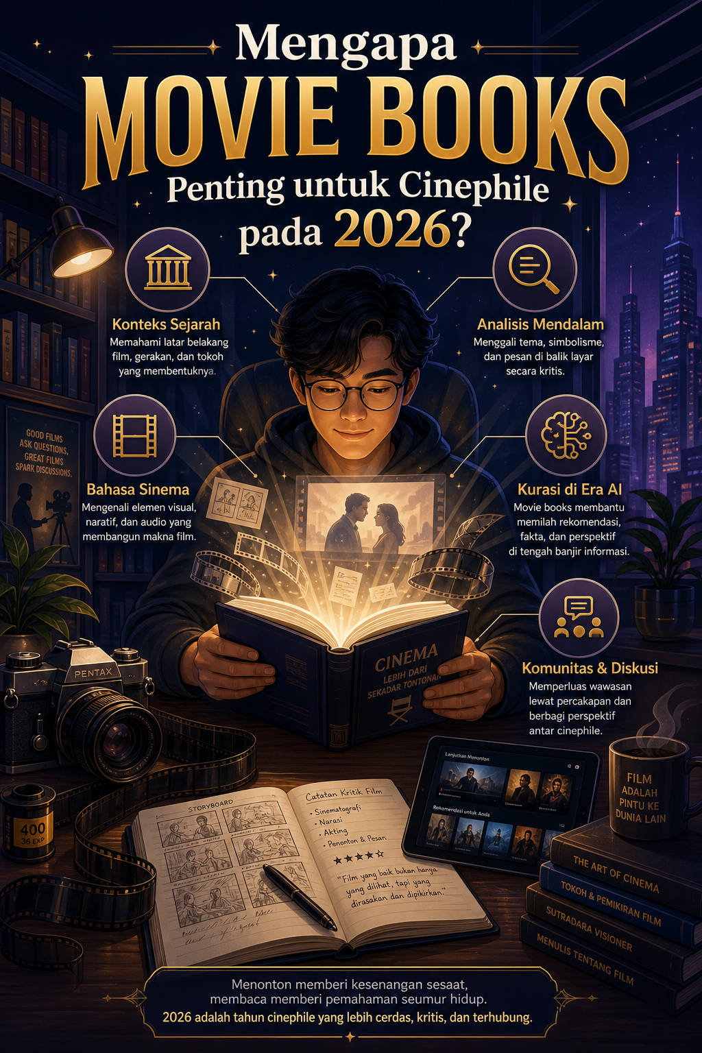 Mengapa Movie Books Penting untuk Cinephile pada 2026? - movie