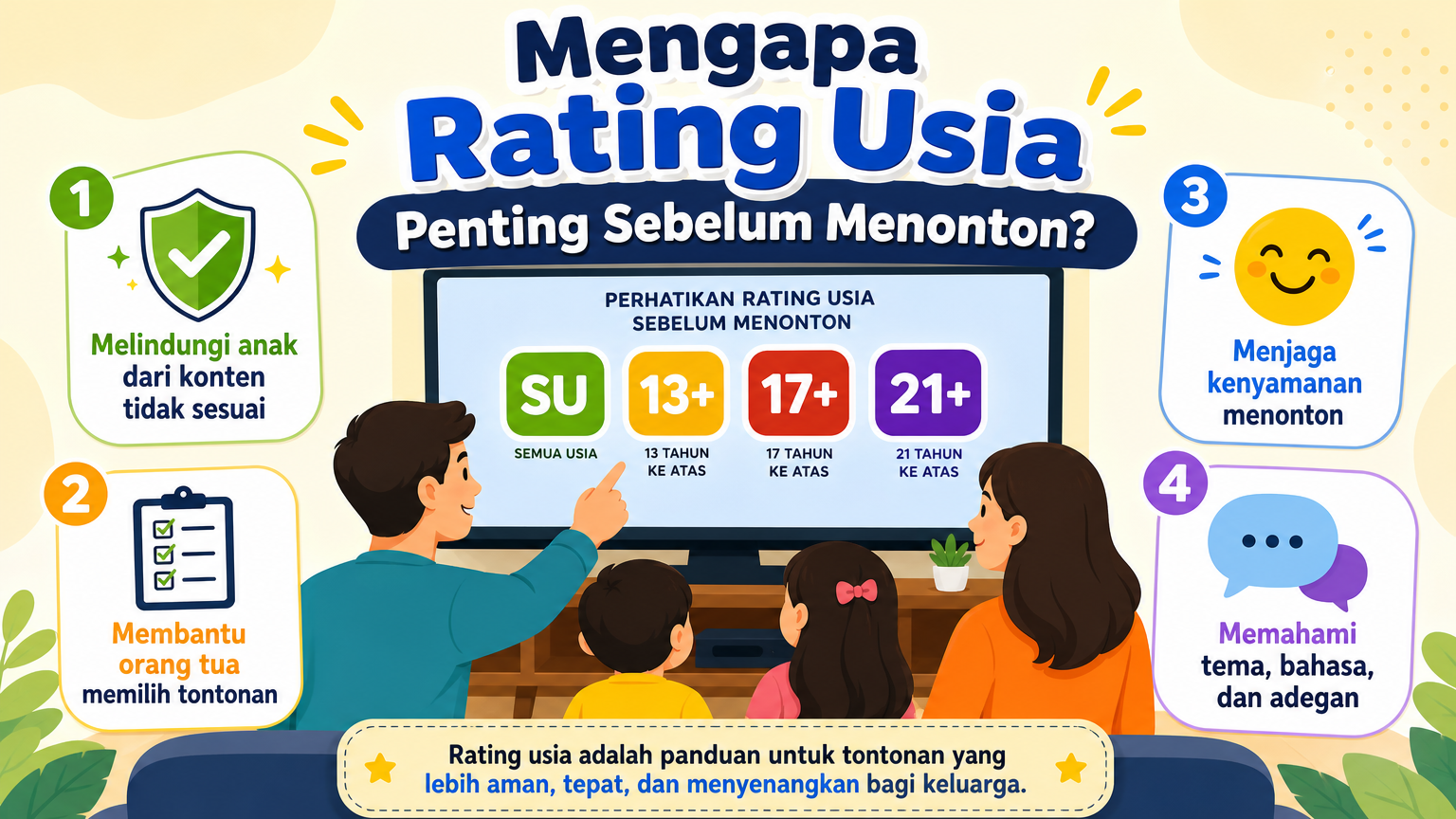 Mengapa Rating Usia Penting Sebelum Menonton? - movie