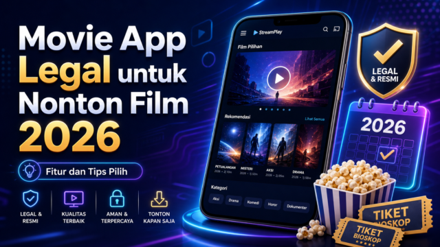 movie - Movie App Legal untuk Nonton Film 2026: Fitur dan Tips Pilih