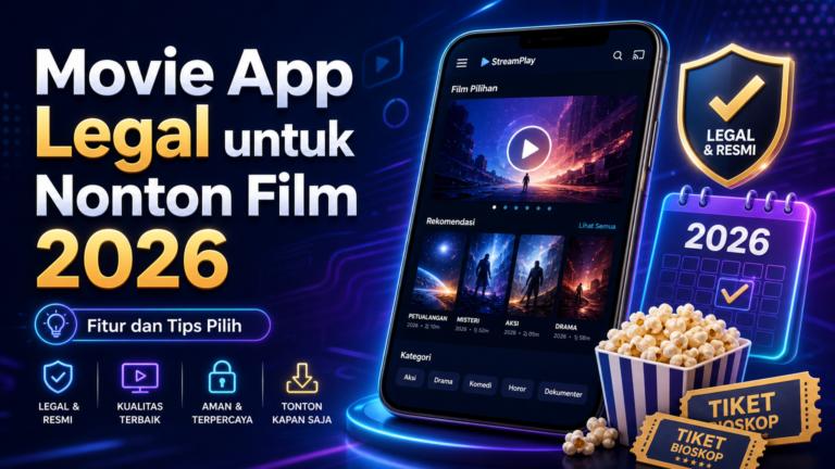 movie - Movie App Legal untuk Nonton Film 2026: Fitur dan Tips Pilih
