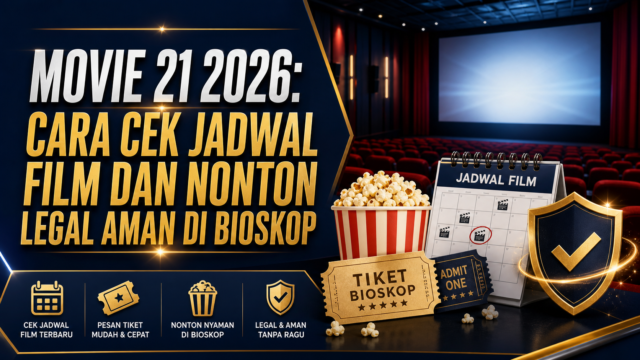 movie21 - Movie 21 2026: Cara Cek Jadwal Film dan Nonton Legal Aman di Bioskop