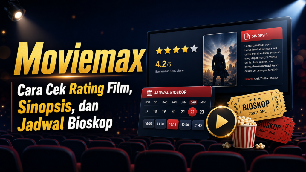 moviemax - Moviemax: Cara Cek Rating Film, Sinopsis, dan Jadwal Bioskop