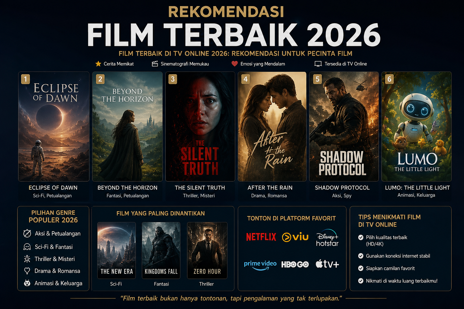 Rekomendasi Film Terbaik 2026 - film