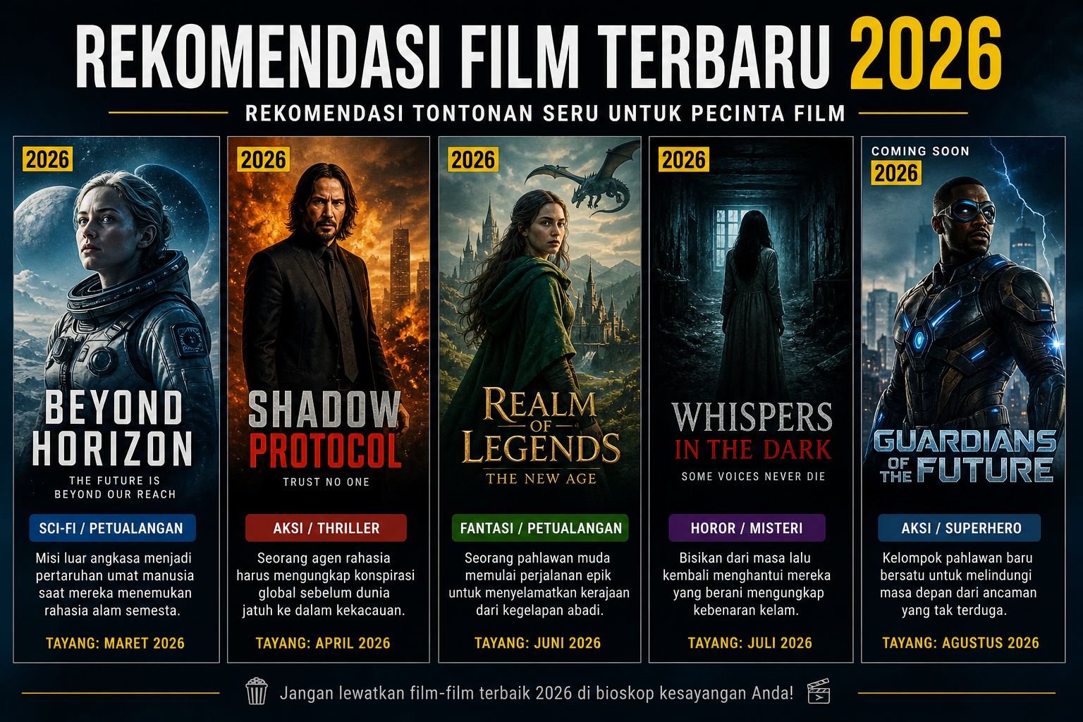 Rekomendasi Film Terbaru 2026 - film