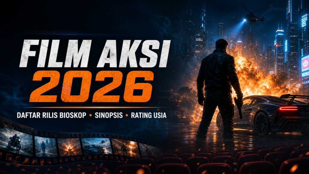 aksi - Film Aksi 2026: Daftar Rilis Bioskop, Sinopsis, Rating Usia
