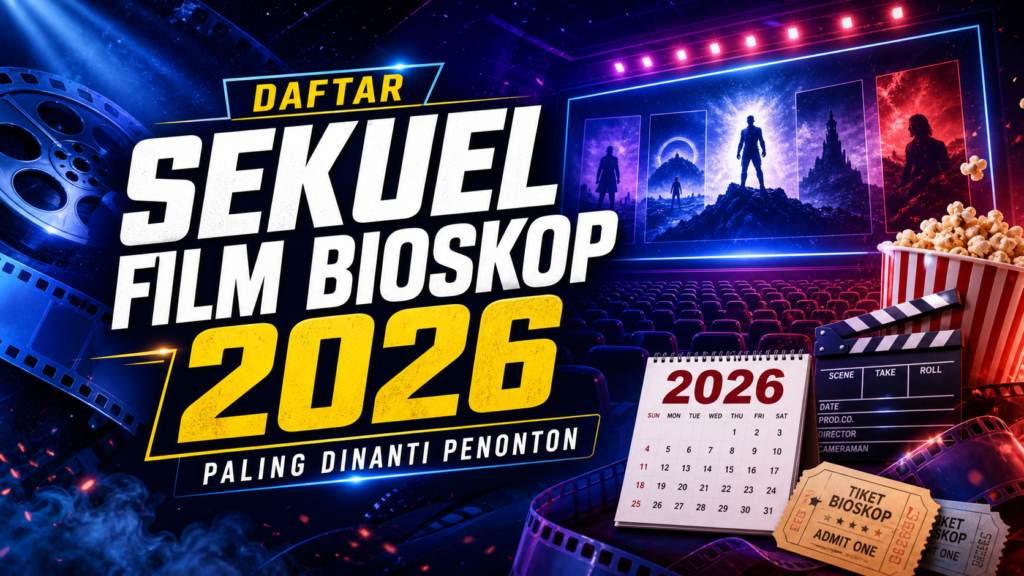 bioskop - Daftar Sekuel Film Bioskop 2026 yang Paling Dinanti Penonton