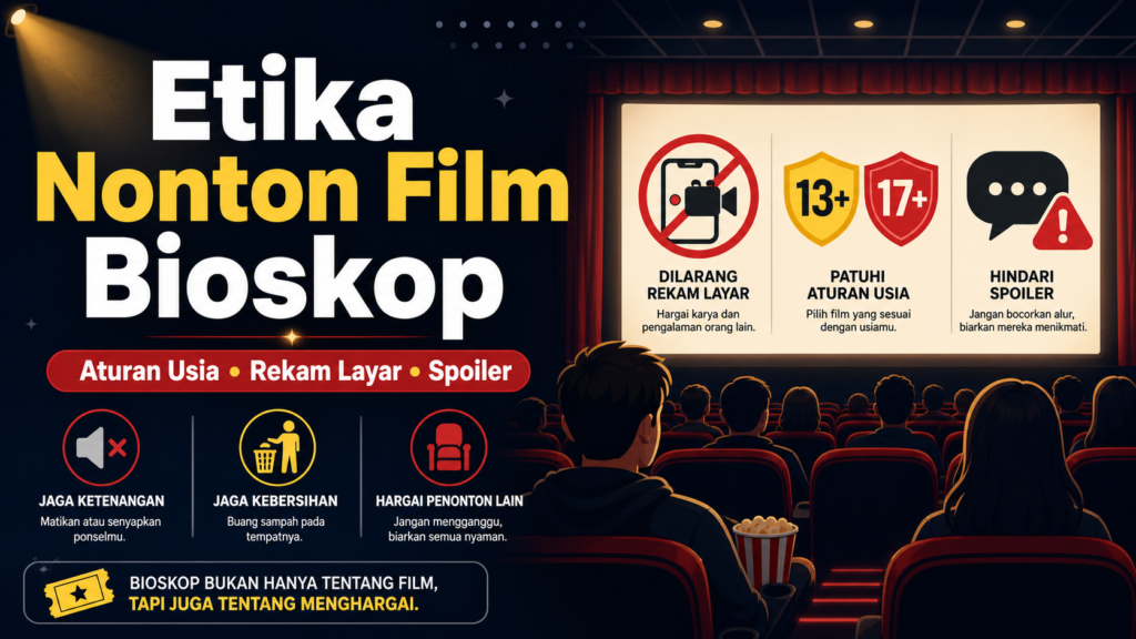 bioskop - Etika Nonton Film Bioskop: Aturan Usia, Rekam Layar, Spoiler