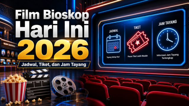film - Film Bioskop Hari Ini 2026: Jadwal, Tiket, dan Jam Tayang