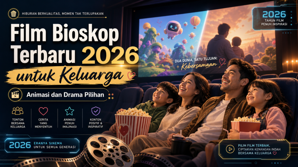 film - Film Bioskop Terbaru 2026 untuk Keluarga: Animasi dan Drama Pilihan