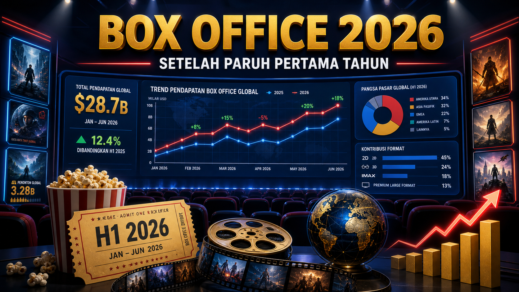 Gambaran Box Office 2026 Setelah Paruh Pertama Tahun - movie
