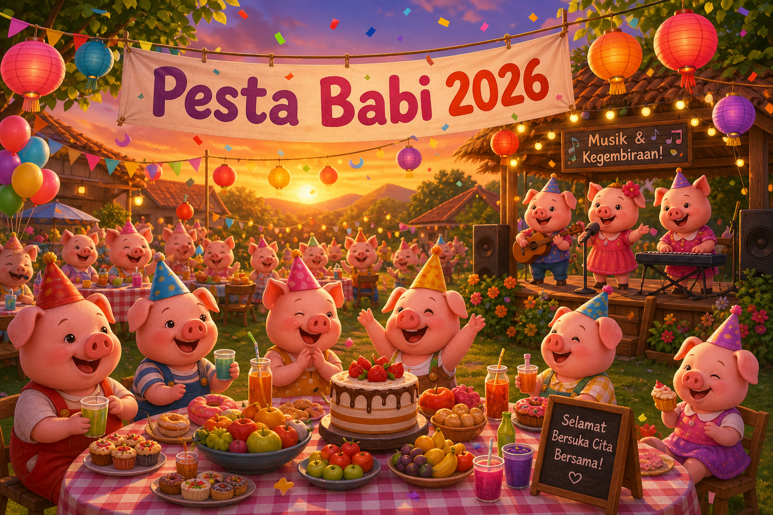 Gambaran Singkat Cerita Pesta Babi 2026 - pesta