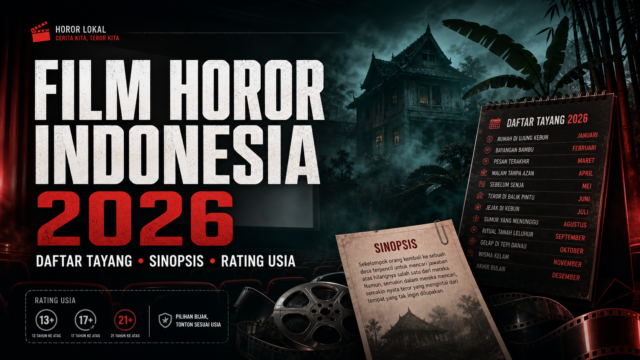 horor - Film Horor Indonesia 2026: Daftar Tayang, Sinopsis, Rating Usia