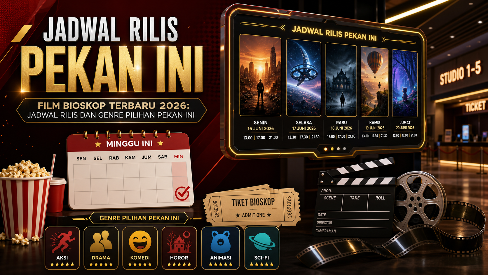Jadwal Rilis Pekan Ini - film