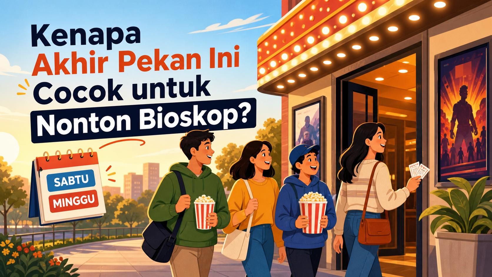 Kenapa Akhir Pekan Ini Cocok untuk Nonton Bioskop? - movie