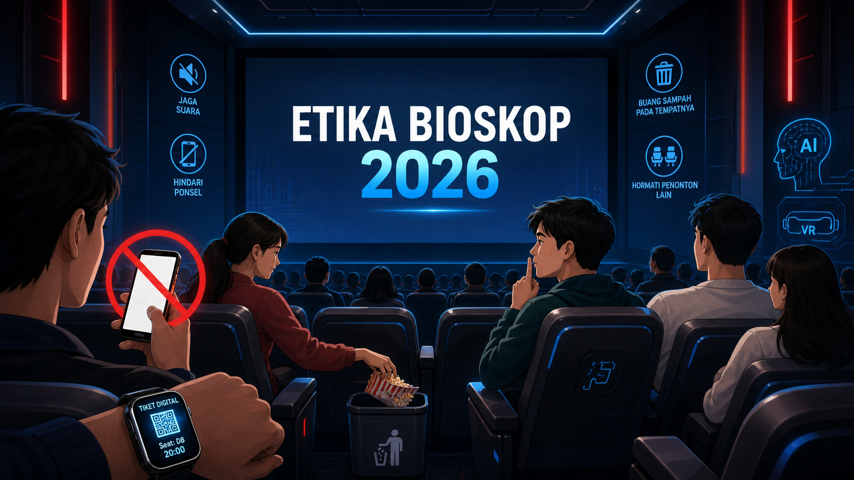 Kenapa Etika Nonton Bioskop Makin Penting di 2026? - bioskop
