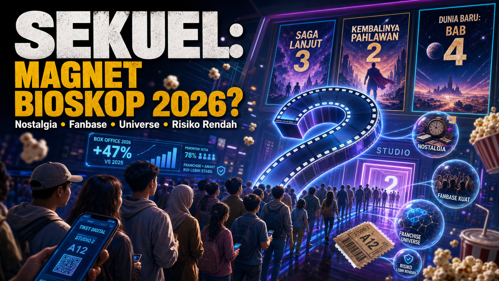 Kenapa Sekuel Masih Jadi Magnet Bioskop 2026? - film