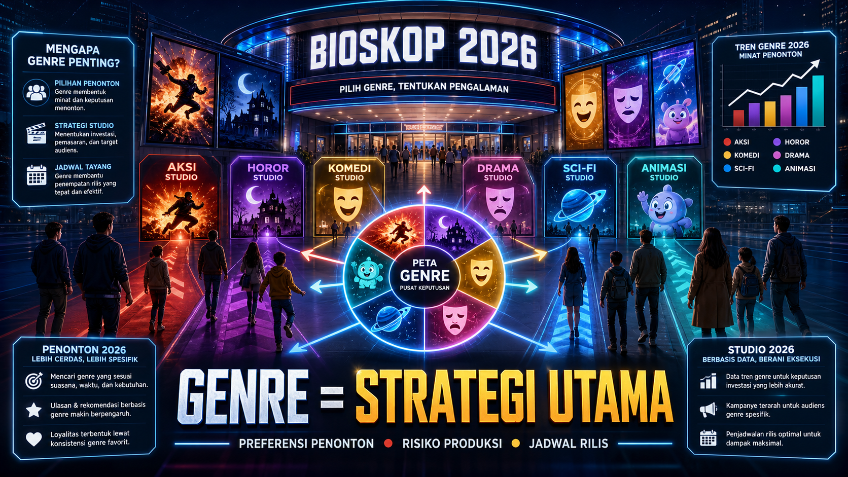 Mengapa Genre Jadi Faktor Penting di Bioskop 2026? - film