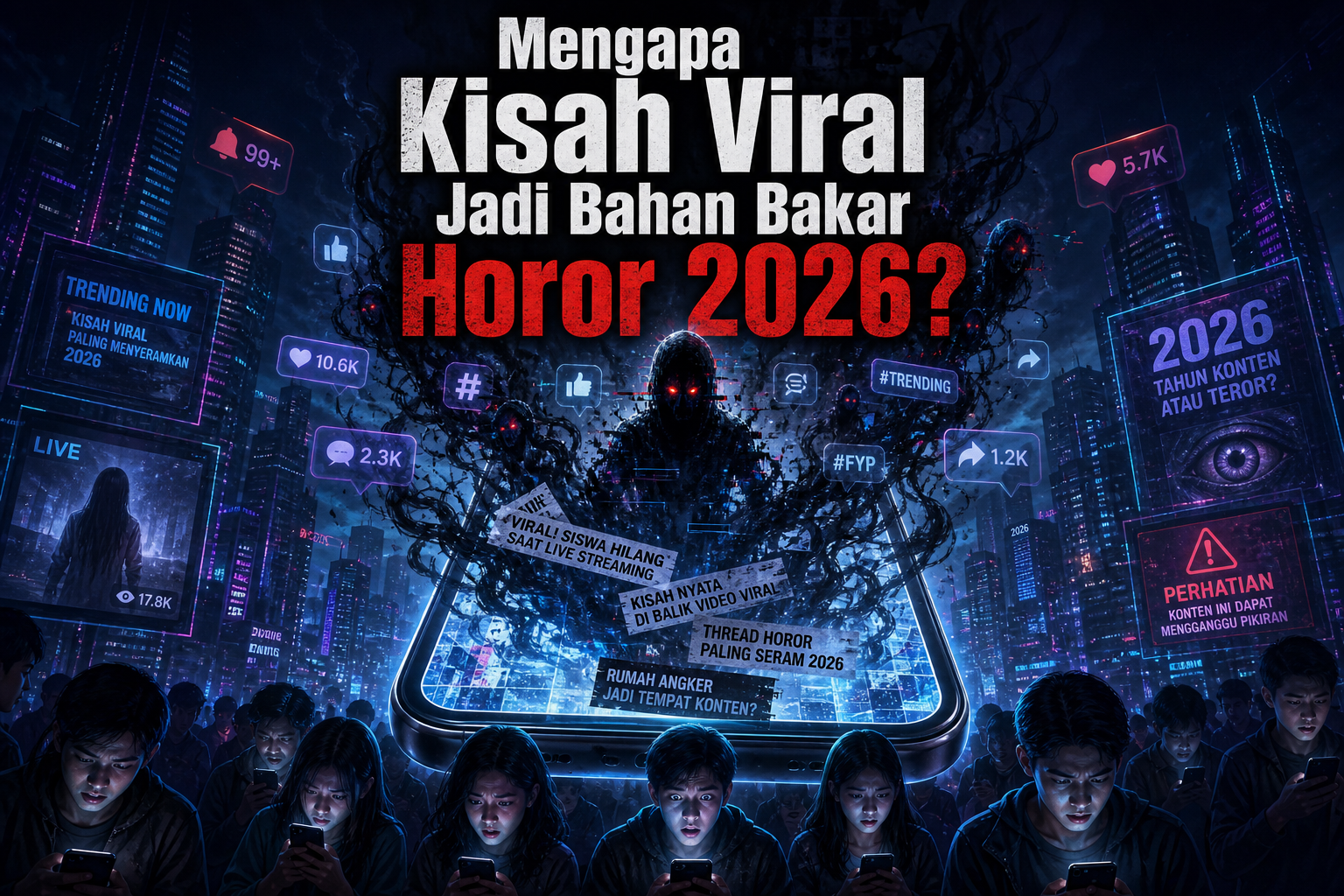 Mengapa Kisah Viral Jadi Bahan Bakar Horor 2026? - horor