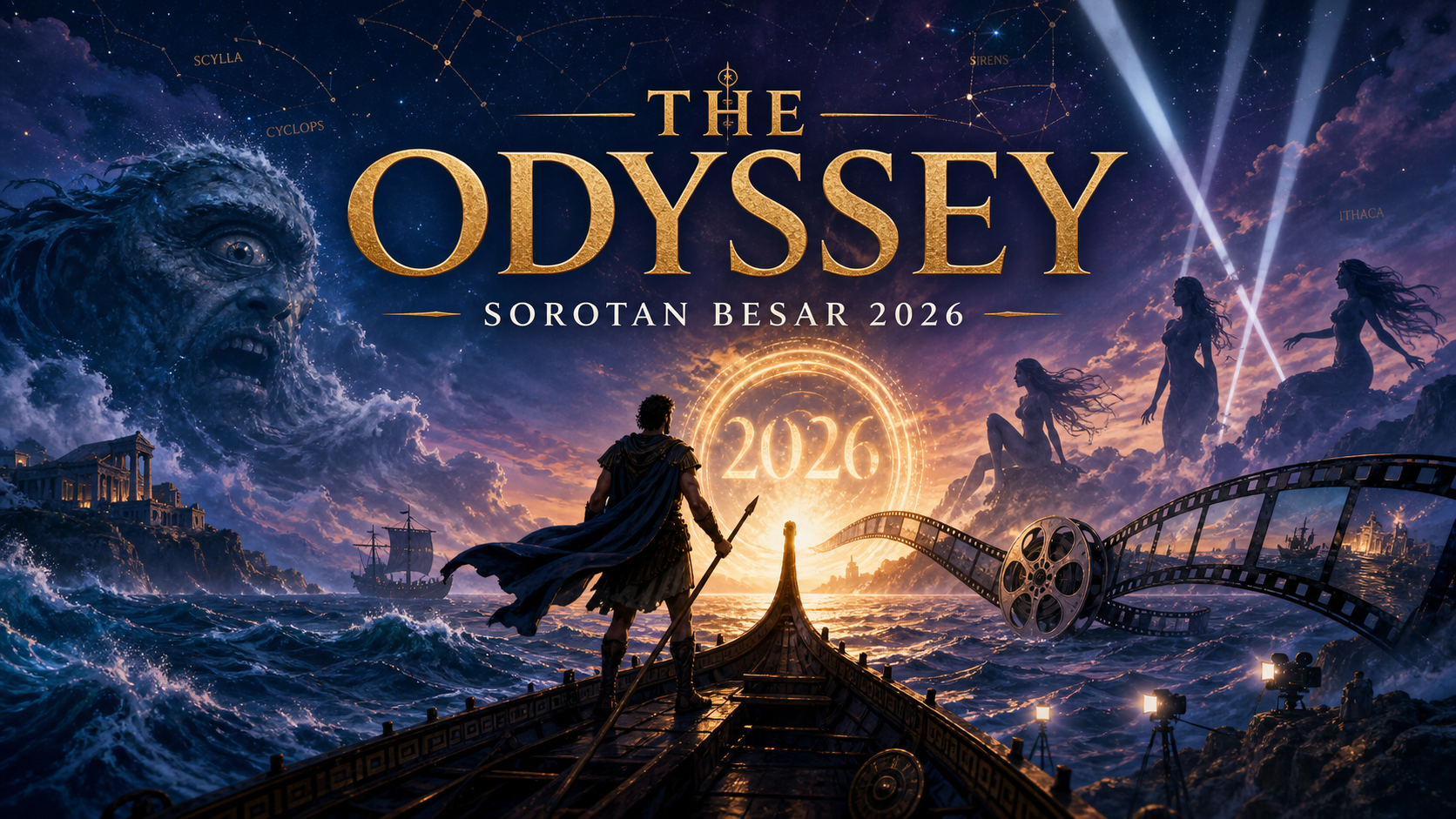 Mengapa The Odyssey Jadi Sorotan Besar pada 2026? - nolan