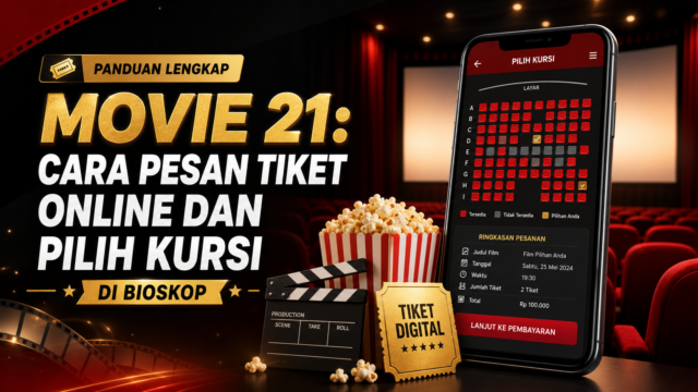 movie - Movie 21: Cara Pesan Tiket Online dan Pilih Kursi di Bioskop