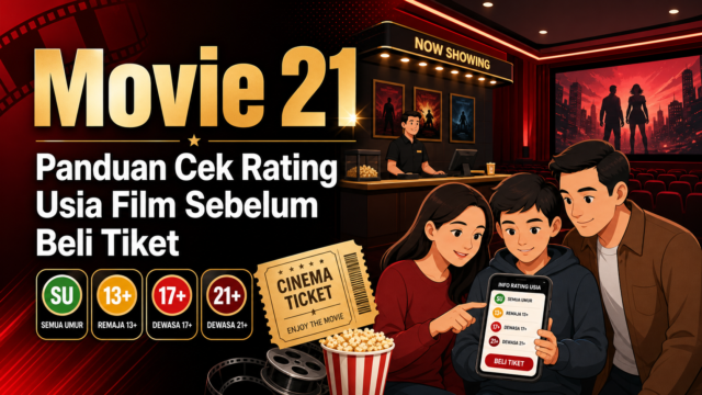 movie - Movie 21: Panduan Cek Rating Usia Film Sebelum Beli Tiket