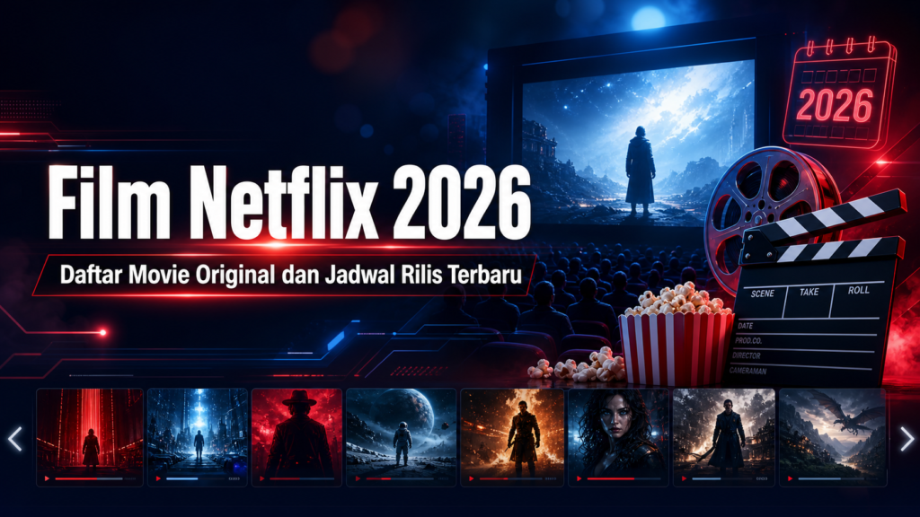 netflix - Film Netflix 2026: Daftar Movie Original dan Jadwal Rilis Terbaru
