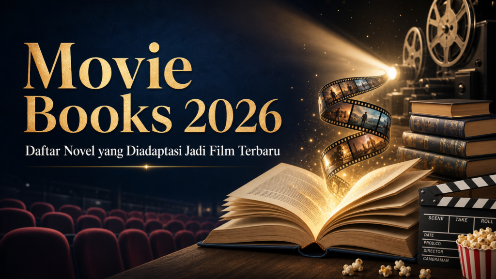 novel - Movie Books 2026: Daftar Novel yang Diadaptasi Jadi Film Terbaru