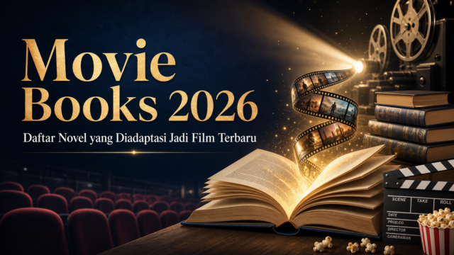 novel - Movie Books 2026: Daftar Novel yang Diadaptasi Jadi Film Terbaru