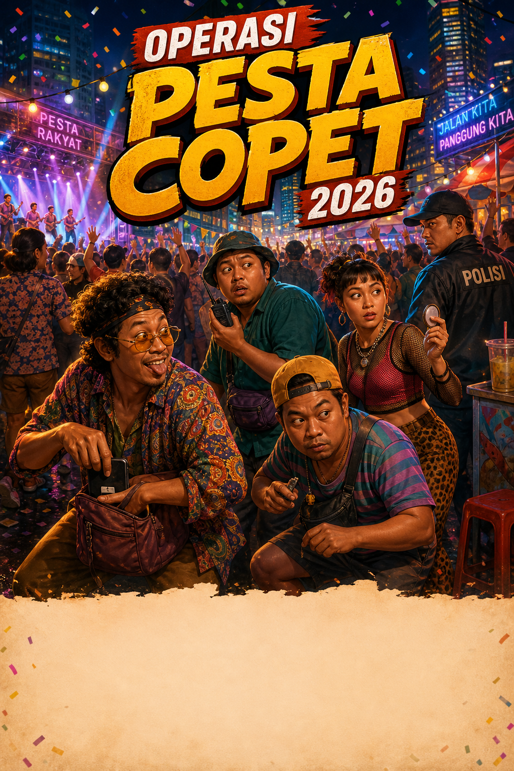 Sinopsis Film Operasi Pesta Copet 2026 - copet