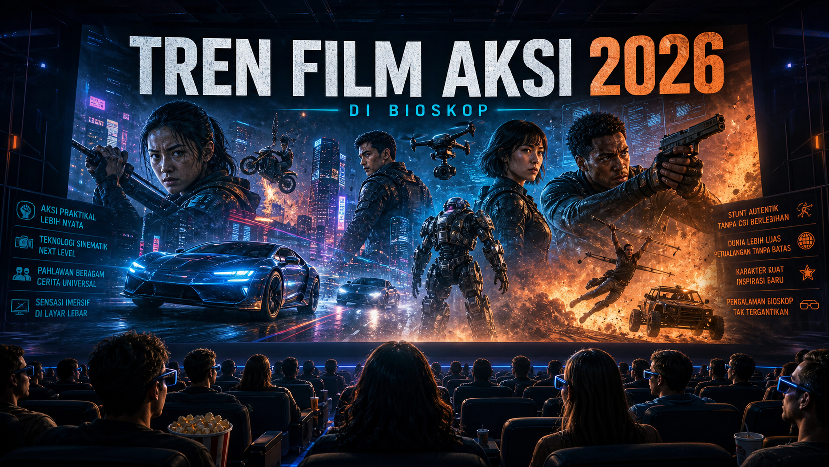Tren Film Aksi 2026 di Bioskop - aksi