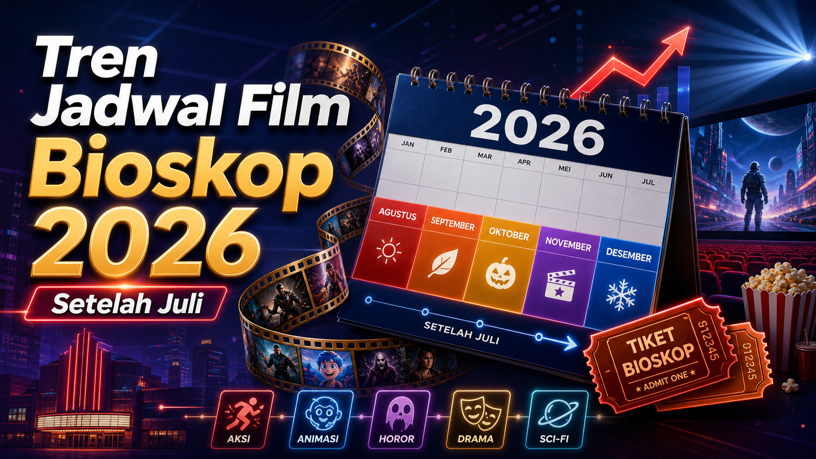 Tren Jadwal Film Bioskop 2026 Setelah Juli - film