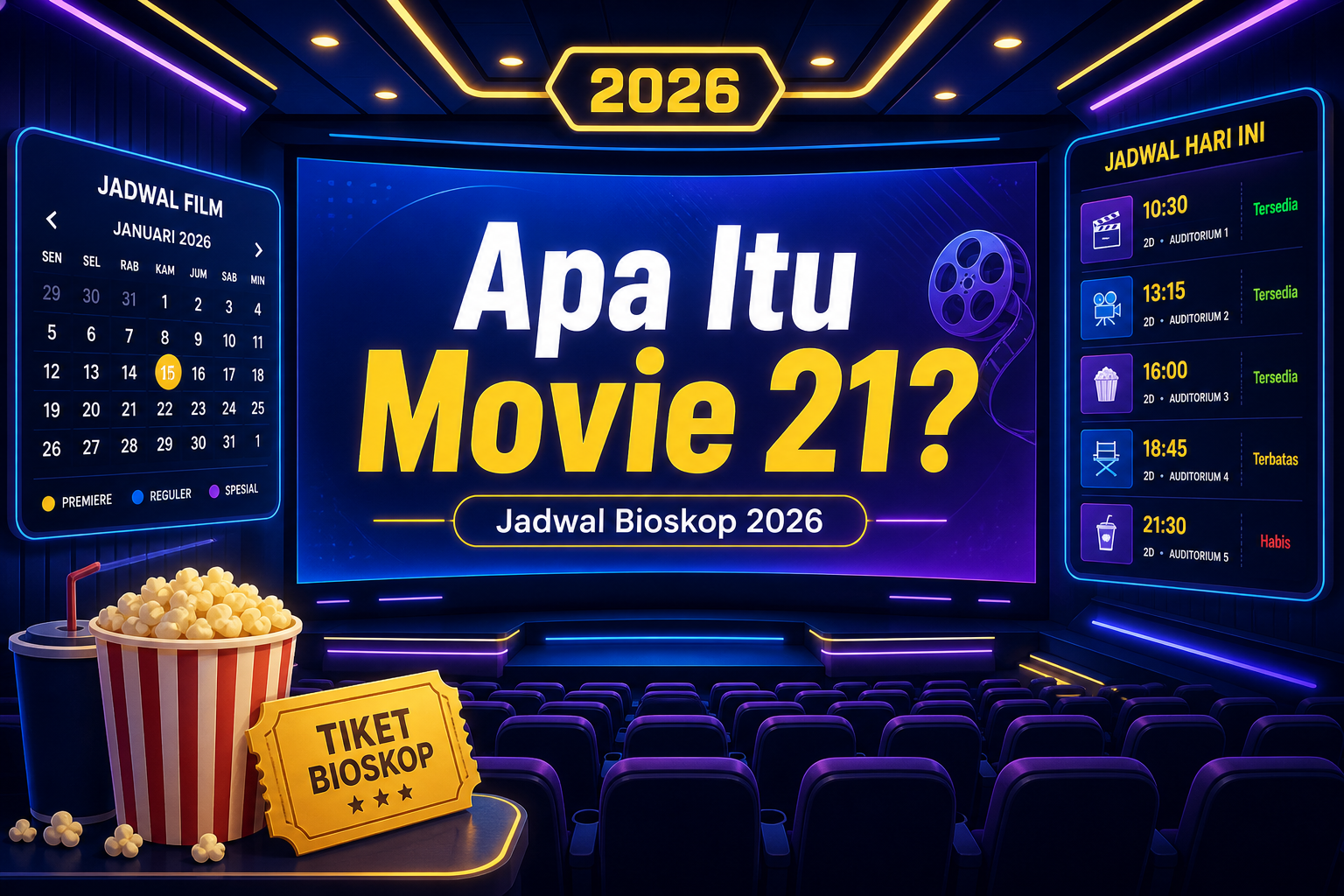 Apa Itu Movie 21 dalam Konteks Jadwal Bioskop 2026? - movie