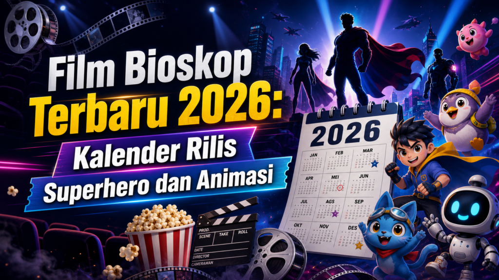 film - Film Bioskop Terbaru 2026: Kalender Rilis Superhero dan Animasi